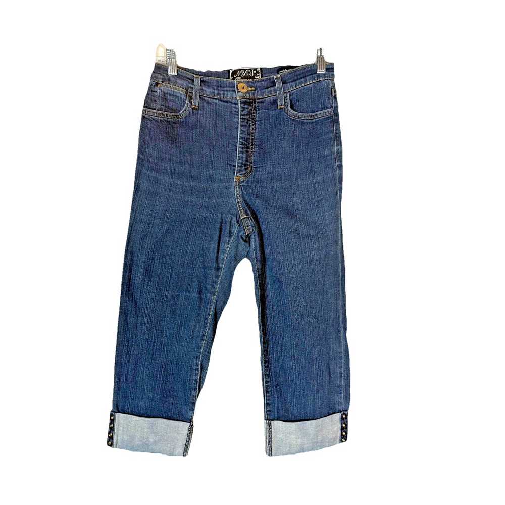 NYDJ Premium Denim Women's Medium Wash Jean Capri Pants